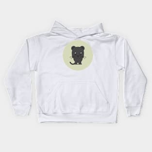 A cat shirt Kids Hoodie